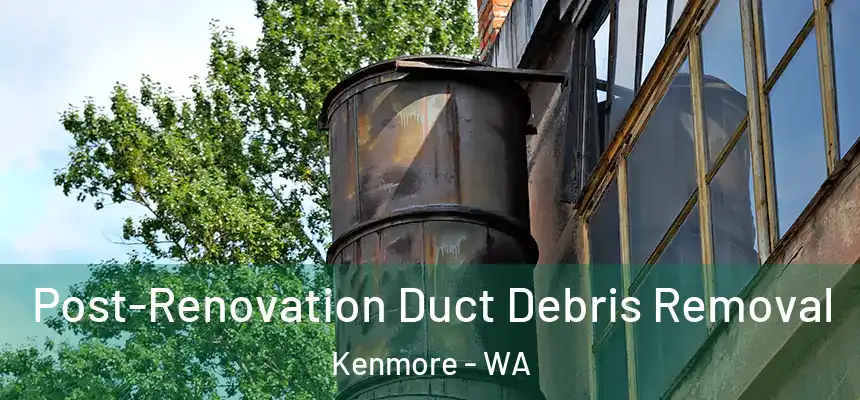 Post-Renovation Duct Debris Removal Kenmore - WA